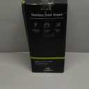 Cresimo Coffee Carafe for Keeping Hot 102oz Airpot Coffee Dispenser with Pump & Stainless Steel Table Tent Signs - 3L Airpots for Hot Beverages - Easy-to-use Insulated Coffee Carafe & Beverage Labels