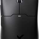 MCHOSE A5 Ultra V2 Wireless Gaming Mouse, Symmetrical Design, 54 Grams,Wired 8K/Wireless 4K Polling PAW3395 26K DPI Optical Sensor, 130 Hours Battery Life, Tri-Mode Connection - Black