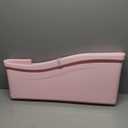 Multi-Functional Dog Bathtub with Drainage Hole,Portable Pet Shower Basin Foldable Pets Bathtub,Bathing Tub for Medium and Large Dogs (Pink)