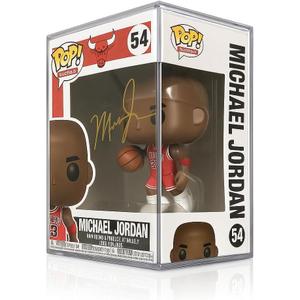 Premium Magnetic Hard Case for Funko Pop  6.7"x5"x4" Clear Acrylic Stackable Display Box w/ Beveled Lid  Dust/Moisture Resistant  Micro Magnet Lock (1) (Set of 1)