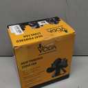 VODA Wood Stove Fan Heat Powered Fireplace Fan No Electric, Heat Activated Thermal Fan for Wood Burning Stove/Log Burner, Fireplace Accessories (XX Large)