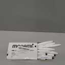 Monami Plus Felt Tip Fine Liner Pen - White Body - Black - Pack of 12