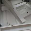 Delta Children MySize Kids Wood Table and Chair Set (2 Chairs Included) - Ideal for Arts & Crafts, Snack Time, & More - Greenguard Gold Certified, Bianca White, 3 Piece Set