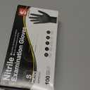 Schneider Nitrile Exam Gloves, Black Latex Free Powder Free Disposable Gloves for Medical, Cooking, Cleaning, and Food Prep (Small)