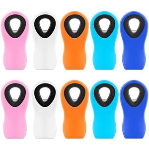 Magnetic Chip Clips, 10 Pack Plastic Bag Clips with Magnet, Snack Clips for Food Storage and Refrigerator