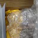 Colzzy 41 Pieces DIY Magnets for Fridge Clear Glass Round Magnets Kit for Crafts Include 1 Inch Paper Punches for Decorative Craft DIY Refrigerator Office Whiteboard Making