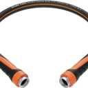 Giraffe Tools Garden Hose 5/8", Water Hose Heavy Duty, Flexible, Lightweight Hybrid Hose with Swivel Handle, 3ft Female to Female Fittings, Burst 600 PSI, Short Leader Hose