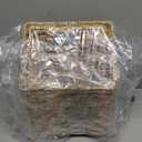 KOLWOVEN Wicker Hanging Storage Baskets, Set of 2 Wall Baskets for Accessories and Organizing Files, Mail Baskets