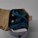 Garden Hose 50ft, Made of TPE(Not PVC), Ultra-Light & Flexible Water Hose with Solid Brass Fittings, Non-Shrinking, Easy to Storage, Drinking Water Safe Material, All-weather, SeaBlue (50ft+Sprayer Nozzle)