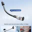 Open Ear Headphones - USB Wired Headset with Microphone for PC, Comfortable Computer Headset with Noise Cancelling & Crystal Clear Calls for Call Center, MS Teams, Skype, Webinars and More