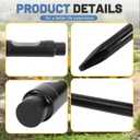 34mm Wedge Breaker Chisel Tips Compatible with Mini Excavator Hydraulic Hammer Tool Bit Conical Chisel Mini Digger Replacement