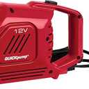 Coleman QuickPump Air Pump for Air Beds & Inflatables, Portable Air Pump with Fast Inflation or Deflation, Battery-Powered/Rechargeable/12-Volt/120-Volt Power Options