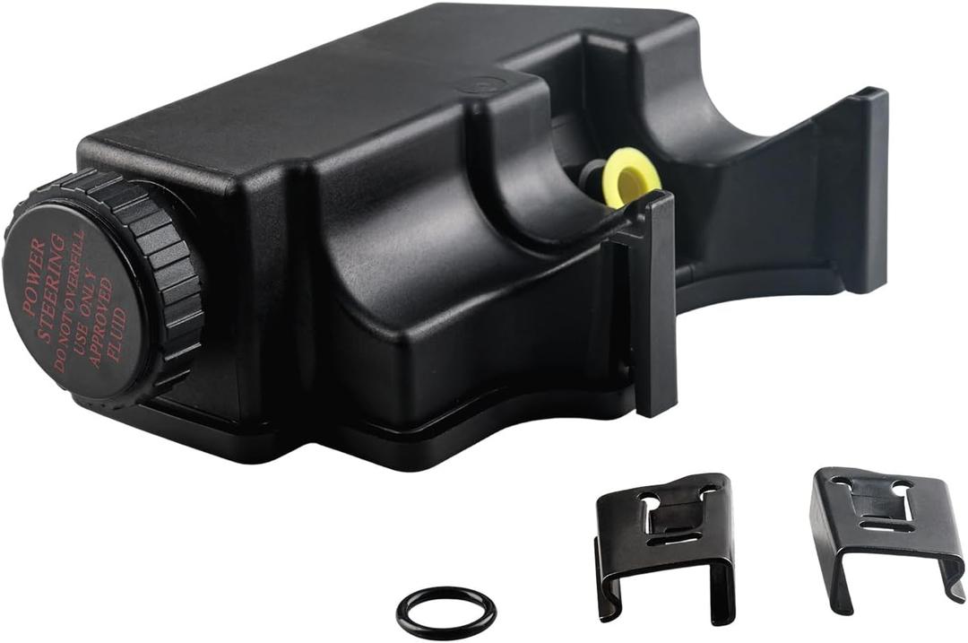 603-902 Power Steering Reservoir/Tank with Cap for Wrangler TJ 1998-2006 L6 4.0L for Grand Cherokee L6 4.0L 1994 1995 1996 1998-2004 Replaces#191275722565 4897287AA CH4542101