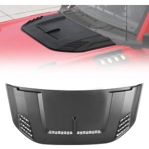 Hood Scoop Cover for Ford bronco 2021-2026 2/4 door, ABS Plastic matte black hood scoop grille for Ford bronco 2021 2022 2023 2024 2025 2026 (Not fit for Ford Raptor and Sport)