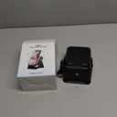 Wireless Induction Speaker 5-in-1 Bluetooth Speaker with Phone Stand, Stereo Sound, 3500mAh Rechargeable, 8 RGB Ambient Light, 360 Adjustable Holder for iPhone/Android/iPad, Gifts for Men Women (Black)