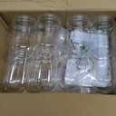 Yuntau 12 Set Christmas Gnomes Snow Globe Craft Kit for Kids Make Your Own Gnomes Snow Globes Holiday Glitter Making Kit Plastic DIY Kit for Home Activities