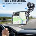 Coolpow Tablet Holder for Car ipad Holder for CarWindshield+Dash Suction Cup ipad Mount for Truck Stand360 Tablet Car Mount Mother's Day for All 4.7"-12.9" Apple iPad Samsung Galaxy Tab