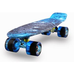 Skateboards Complete 22 Inch Mini Cruiser Retro Skateboard for Kids Boys Youths Beginners