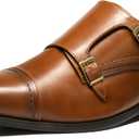 Bruno Marc Men's Dress Loafer Shoes Monk Strap Slip On Loafers (11, 2/Camel)