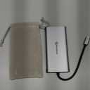 UtechSmart USB C Docking Station Triple Monitor - Universal Laptop Docking Station 12 in 1 for Thunderbolt 3/4, USB C Dock with USB 3.0 and 4K HDMI for MacBook Pro/Air/M1/M2 & Windows Gray