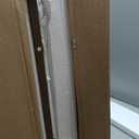 ChooChoo Farmhouse Coffee Table, Rustic Vintage Living Room Table with Shelf, 40 White