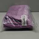 Gibelle Purple Bathroom Rug Set 2 Piece, Chenille Non Slip Bath Mat Set, Absorbent Shower Rug and Bath Room Floor Mats, Quick Dry Bathmat Bathroom Decor Accessories for Tub, 16" x 24", 20" x 32"