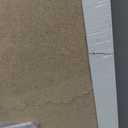 U Brands Farmhouse Linen Bulletin Board, 30" x 20", White Wood Frame, Wall Mounted Pin Board for Home Office, Classroom & Kitchen, Includes Push Pins