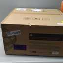 Outdoor Ceiling Fan with Light and Remote, 21" Wet Rated Outdoor Fans for Patios & Gazebo, 6-Speed Adjustable, 3-Color Dimmable LED (Black)