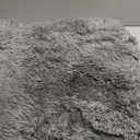 Fluffy Rug Shaggy Area Rug, Grey 8x10 Area Rugs for Living Room, Large Shag Area Rugs for Bedroom Kids Room Home Decor, Upgrade Anti-Skid Rectangular Fuzzy Rugs