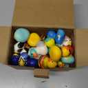 Valentines Day Gifts for Kids, 24PCS Valentine's Day Cards with Ducks Squishy Toys for Classroom, Valentine Stress Relief Toys for Kids School Classroom Exchange Gift Party Prize