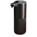 Automatic Soap Dispenser, Touchless Foaming Soap Dispenser Bathroom,Upgrade Hand & Dish Electric Dispenser Adjustable Waterproof Wall Mount Kitchen Auto Soap Pump for Thin & Thick Liquid(Black)