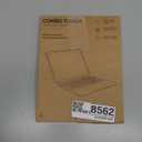 Logitech Combo Touch iPad Air 11-inch (M2 & M3), iPad Air (5th gen) Keyboard Case - Detachable Backlit Keyboard with Kickstand - Midnight Black