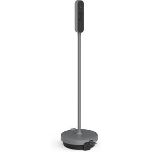 Mobile Charging Tower 5 AC Outlets 4 USB Ports 10ft Retractable Power Cord