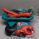 CUTE STONE Kids Gardening Tool Set, Garden Toys with Wheelbarrow, Watering Can, Gardening Gloves, Hand Rake, Shovel, Trowel, Double Hoe, Apron with Pockets, Outdoor Indoor Toys Gift for Boys Girls