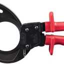 Klein Tools 63750 Ratcheting Cable Cutter, Cuts Up to 1000 MCM, Ideal for Cable Prep