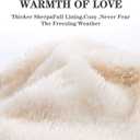 REDESS Women Winter Pompom Beanie Hat Fleece Lined Warm Hats, Thick Slouchy Snow Knit Crossed Cap for Ladies (Black)