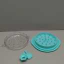 3rd Gen Chicken Shredder Tool Twist Large with Detachable Plate for Easy Transfer, Chicken Breast Shredder, Meat Shredder, Strong Anti-Slip Strip Base, Visible Lid, Ergonomic Handle, Dishwasher Safe