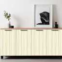 Wood Grain Contact Paper 23.6" x 472" Peel and Stick Wallpaper Beige