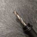 2 Pack Desk Grommet 2 Inch (50 mm), Desk Hole Cover for Cables, Black Desk Cord Hole Cover for Office Home Table, Cable Grommet with 1 Hole Saw Drill Attachment & 6 Cable Ties