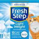 Fresh Step Light Weight Advanced Extreme Cat Litter with Febreze Freshness, Extra Strength Formula Clumping Litter, 25 lbs. (2 x 12.5 lb. Box)