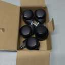 MaxGear 2" Office Chair Wheels Heavy Duty Replacement, Mute Rubber Rotating Desk Chair Caster Wheels, Safe for All Floors Including Hardwood, Only Fits 11mm Stem, NOT for 10mm or IKEA Chairs, Set of 5