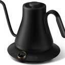 Cocinare FLOW M9 Gooseneck Electric Kettle with Precise 1 Temperature Control for Pour-over Coffee and Tea, Stainless Steel Interior, Quick Heating Electric Kettle for Boiling Water (Goya Black)