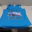 Disney Pixar Cars Sally Carerra Finish Tank Top, XL