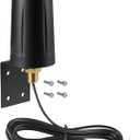 Outdoor 7dBi Dual Band 2.4GHz 5GHz 5.8GHz Long Range WiFi Booster Antenna for WiFi Router Hotspot Network Devices PC Security IP Camera Internet WiFi6 Desktop PC USB Adapter Card, Eifagur