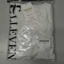 ELLEVEN Womens Baggy Barrel Sweatpants, High Waisted Wide Leg Sweat Pants Drawstring y2k Casual Palazzo Loose Trousers (Gray, S)