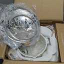 SENSARTE Nonstick Ceramic Cookware Set 13-Piece, Healthy Pots and Pans Set, Non-toxic Kitchen Cooking Set with Stay-Cool Handles, Silicone Tools and Pot Protectors, PFAS and PFOA Free (White)