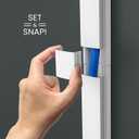 EVEO Cable Hider - One Cord Hider 300 Cord Cover Wall Cable Hider, Cable Concealer, Wire Hiders for TV on Wall. Cable Management, Cord Hider Cable Raceway Wire Covers for Cords (White, Small)