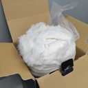 Ultra Soft Cozy Faux Fur Throw Blanket, Fuzzy Plush Thick Bubble Blanket, Luxury Fluffy Blanket for Couch, Sofa, Bedroom, and Living Room, 50x60 Inches, Cream White