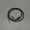 Audiophile HiFi OFC Audio Cable 3.5mm Male to 2 RCA Male Audio Cable for Connects a Smartphone, Tablet, or MP3 Player to a Speaker or Other RCA-Enabled Devices (1M(3.3FT))