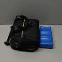 PIIOSER Breastmilk Cooler Bag with Ice Pack, Compatible with Wearable Breast Pumps & Accessories - Portable Pumps Carrying Case for Nursing & Working Moms, Black